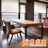 批发美式乡村loft工业风格家具做旧铁艺实木餐桌书桌办公桌咖啡桌