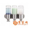 欧保专利新型透明单双三头皂液器 拉压式 304不锈钢皂液分配器