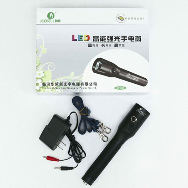 晋城劲贝GY3W6 充电式LED手电筒
